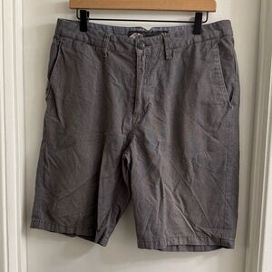 Vans Charcoal Men's Flat Front Shorts